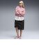 633976　W DARE TO WOVEN MIDI SKIRT　01BK　699625-0001