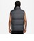 IB2978　M TF CLUB PUFFER VEST 65　068IRNGRY/WHT　703854-0002