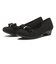 W5069　BUCKLE RIBBON 3　BLACK　697661-0001