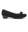 W5069　BUCKLE RIBBON 3　BLACK　697661-0001