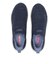 W1044　QS KNIT SLIPON　NAVY LAME　697415-0003