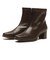 W3057　BIT SHORT BOOTS 5　BROWN　697336-0003