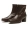 W3057　BIT SHORT BOOTS 5　BROWN　697336-0003