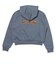 125K3033500　W Checker Logo Hoodie　BLUE　701886-0001