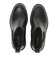 W35198　W ZG CITYQUEST WEDGE BOOTS WP　BLACK/BLACK WP　703413-0001