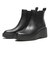 W35198　W ZG CITYQUEST WEDGE BOOTS WP　BLACK/BLACK WP　703413-0001