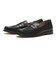 W33424　W LANA LUX PENNY LOAFERS REMAS　BLACK LEATHER　703406-0001