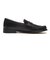 W33424　W LANA LUX PENNY LOAFERS REMAS　BLACK LEATHER　703406-0001
