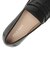 W33424　W LANA LUX PENNY LOAFERS REMAS　BLACK LEATHER　703406-0001