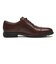C40924　FLEXGRAND+ CAP TOE OXFORDS　*DK BRICK/BLACK　703352-0001