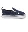 V98TDL DFLW　12-165(H)SLIP ON　DENIM/WHITE　696791-0001