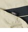 125K3091700　W color scheme nylon blouson　NATURAL　701873-0001