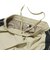 125K3141800　W color scheme nylon pants　NATURAL　701874-0001