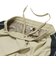 125K3141800　W color scheme nylon pants　NATURAL　701874-0001
