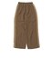 125K3141800　W color scheme nylon pants　BROWN　701874-0002