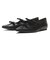 JE80258　W-RIBBON FLAT 1　BLACK　702823-0001