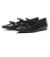 JE80258　W-RIBBON FLAT 1　BLACK　702823-0001