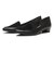 JE80259　HEEL LOAFER 2.5　BLACK　702824-0001