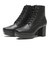 W3053　SQUARE LACE UP 7　BLACK　697378-0001