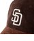 14668027　920CS MLB 8W CORD SADPAD DBRN　D.BROWN　702970-0001