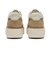 W34407　W OG MAX PLATFORM SNEAKERS　TUSCAN SAND LTR　703411-0001