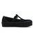 31315840　AS LIFTD RIBTAPE T-STRAP WT OX　BLACK　699700-0001