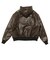 125K1084300　M Fake Leather Work Jacket　BROWN　702004-0002