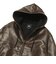125K1084300　M Fake Leather Work Jacket　BROWN　702004-0002