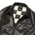125K1084200　M Fake Leather Jacket　BLACK　702003-0001
