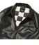 125K1084200　M Fake Leather Jacket　BLACK　702003-0001