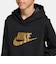 IH2874　K CLUB FLC HDY GOLD SATN　010BLK/M GOLD　703931-0001
