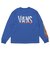 125K1024500　M Flames Punk Logo L TEE　BLUE　701871-0003