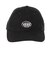 125K7160500　Oval Logo Cord Cap　BLACK　701865-0001