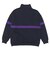 125K1050100　M Bi-Color Half Zip Sweat　NAVY　701869-0001