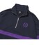 125K1050100　M Bi-Color Half Zip Sweat　NAVY　701869-0001