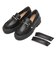 W5070　VOLUME LOAFER　BLACK　698076-0001