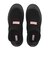 UFS7115REN　IN OUT FAUX SUEDE KNITTED BOOT　BLACK　703027-0001