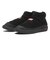UFS7115REN　IN OUT FAUX SUEDE KNITTED BOOT　BLACK　703027-0001