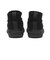 UFS7115REN　IN OUT FAUX SUEDE KNITTED BOOT　BLACK　703027-0001
