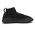 UFS7115REN　IN OUT FAUX SUEDE KNITTED BOOT　BLACK　703027-0001