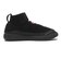 UFS7115REN　IN OUT FAUX SUEDE KNITTED BOOT　BLACK　703027-0001