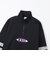 C3-C013　M HALF ZIP SWEATSHIRT　BLACK　701829-0001