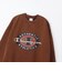 C3-C014　M CREW NECK SWEATSHIRT　BROWN　701830-0002