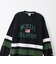 C3-C411　M LONG SLEEVE T-SHIRT　BLACK　701840-0002