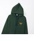 C3-C107　M HOODED SWEATSHIRT　DARK GREEN　701833-0002