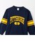 C3-C424　M 3/4 SLEEVE FOOTBALL T-SHIRT　NAVY　701842-0002