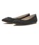 JE-1110　POINTED PUFF BALLET　G.BLACK　703835-0001