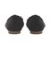 JE-1110　POINTED PUFF BALLET　G.BLACK　703835-0001