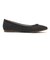 JE-1110　POINTED PUFF BALLET　G.BLACK　703835-0001