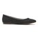JE-1110　POINTED PUFF BALLET　G.BLACK　703835-0001